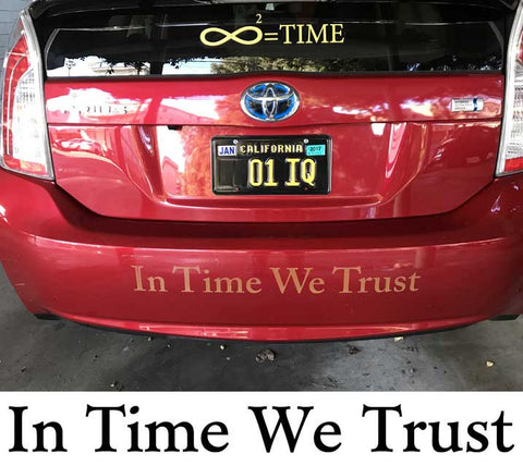 In Time We Trust