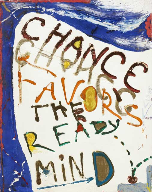 Chance Favors the Ready Mind